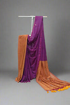 Ginni Work Khadi Cotton Saree