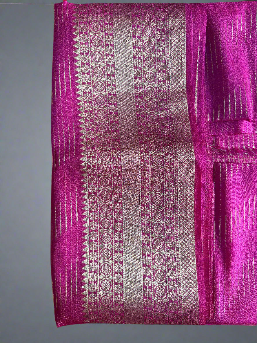 Semi Crepe Saree