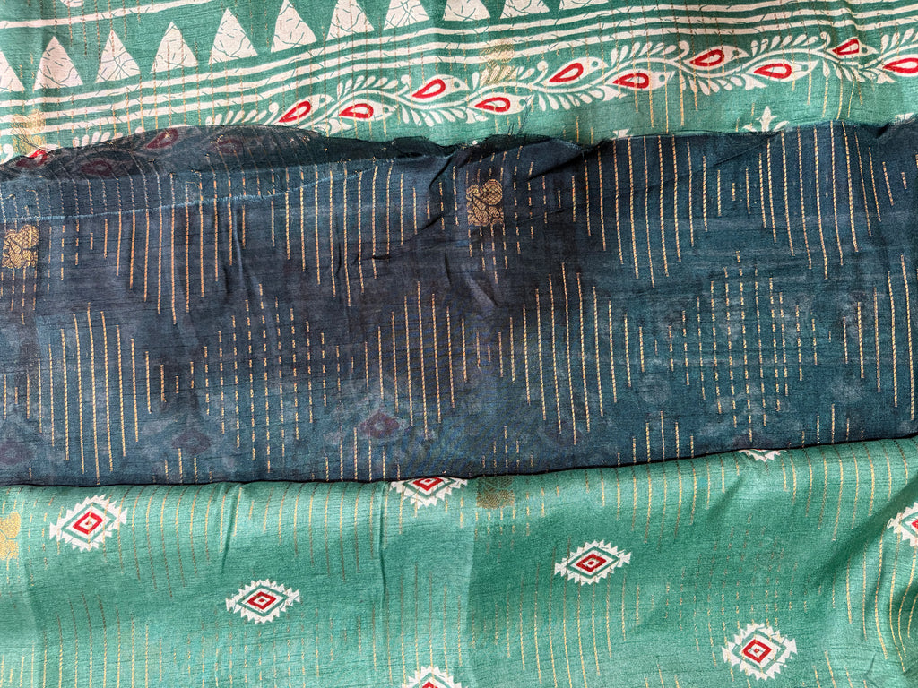 semi silk saree