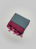 Ginni Work Khadi Cotton Saree