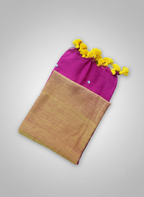 Ginni Work Khadi Cotton Saree